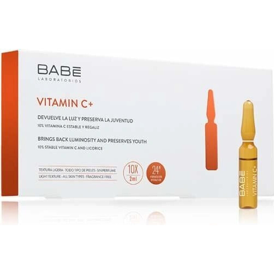 BABÉ VITAMINE C+ Oplossing in 10×2 ml ampullen