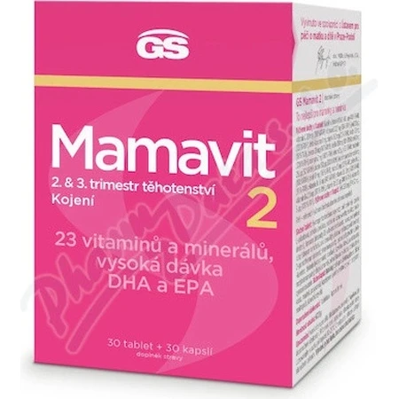 GS Mamavit 2 Ciąża i karmienie piersią 1×60 kapsułek, suplement diety: ceny i cechy