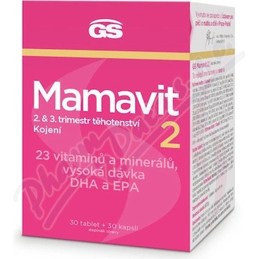 GS Mamavit 2 Pregnancy and Breastfeeding 1×60 cps, food supplement