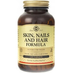 Solgar Skin, Nails & Hair Formula para piel, cabello y uñas 120 comprimidos 1×120 tbl, suplemento nutricional