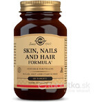 Solgar Skin, Nails & Hair Formula para piel, cabello y uñas 120 comprimidos 1×120 tbl, suplemento nutricional