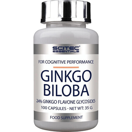 Scitec Nutrition Ginkgo Biloba 1×100 tbl, food supplement