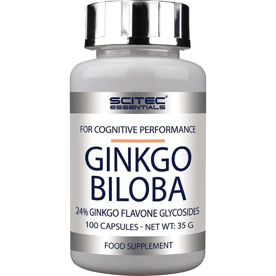 Scitec Nutrition Ginkgo Biloba 1×100 tbl, food supplement