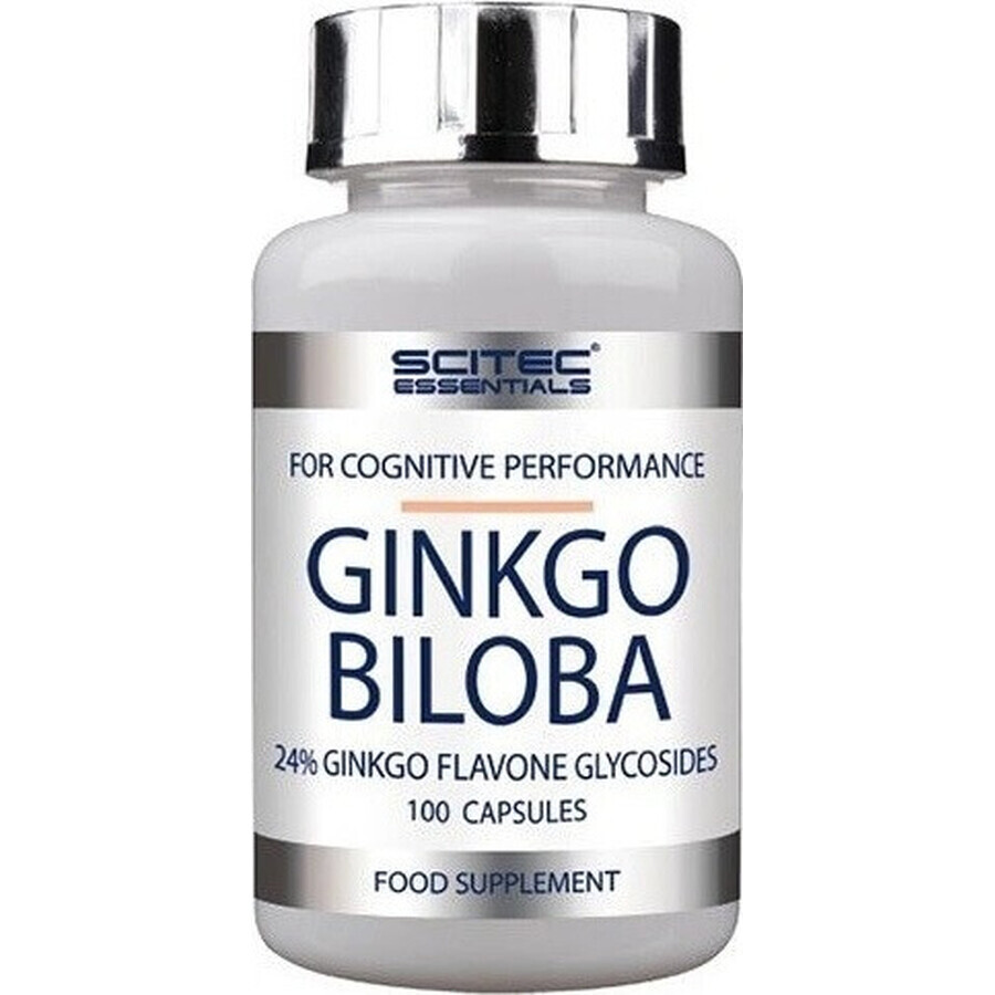 Scitec Nutrition Ginkgo Biloba 1×100 tbl, food supplement