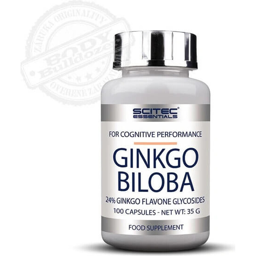 Scitec Nutrition Ginkgo Biloba 1×100 tbl, food supplement