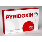 VULM PYRIDOXIN 1×20 tbl, complemento alimenticio