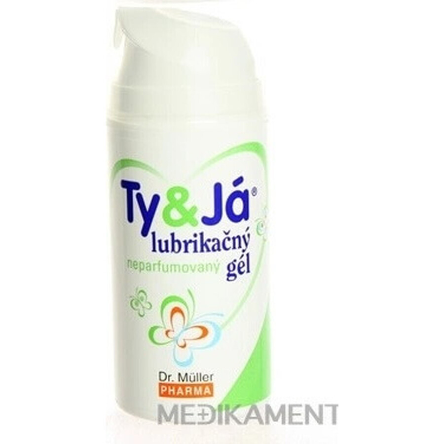 Dr. Müller TY&JÁ LUBRIFYING PERFUMED LUBRICANT GEL 1×100 ml, strawberry aroma