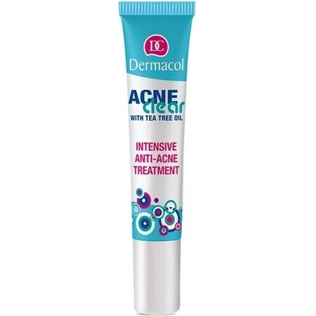 Dermacol Acneclear Cuidado intensivo para pieles con problemas 1×15 ml, limpia el cutis