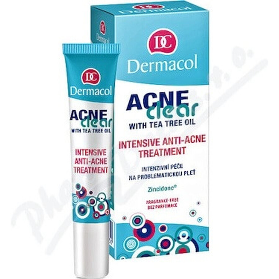 Dermacol Acneclear Cuidado intensivo para pieles con problemas 1×15 ml, limpia el cutis