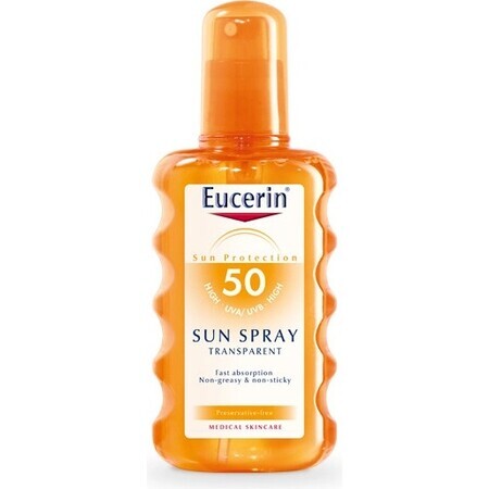 Eucerin SUN Dry Touch OIL CONTROL SPF 50+ 1×200 ml, spray transparent