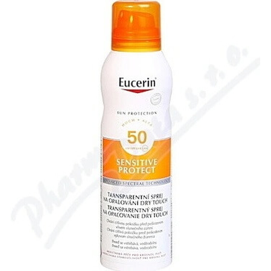 Eucerin SUN Dry Touch OIL CONTROL SPF 50+ 1×200 ml, spray transparent