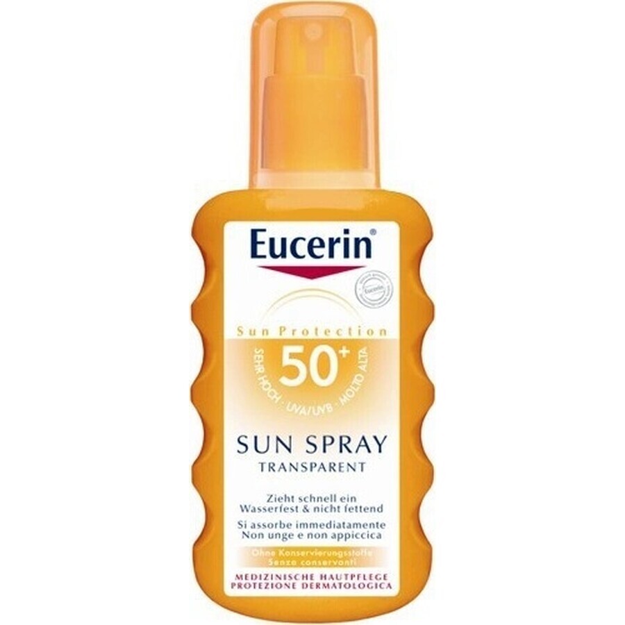 Eucerin SUN Dry Touch OIL CONTROL SPF 50+ 1×200 ml, spray transparent