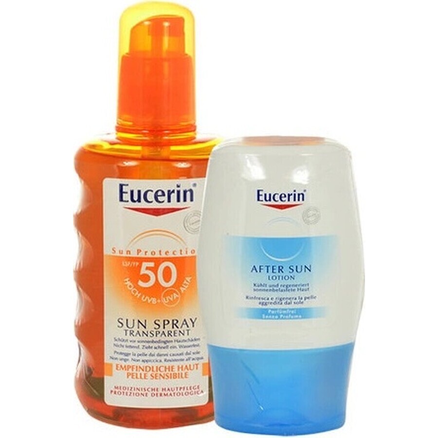 Eucerin SUN Dry Touch OIL CONTROL SPF 50+ 1×200 ml, spray transparent