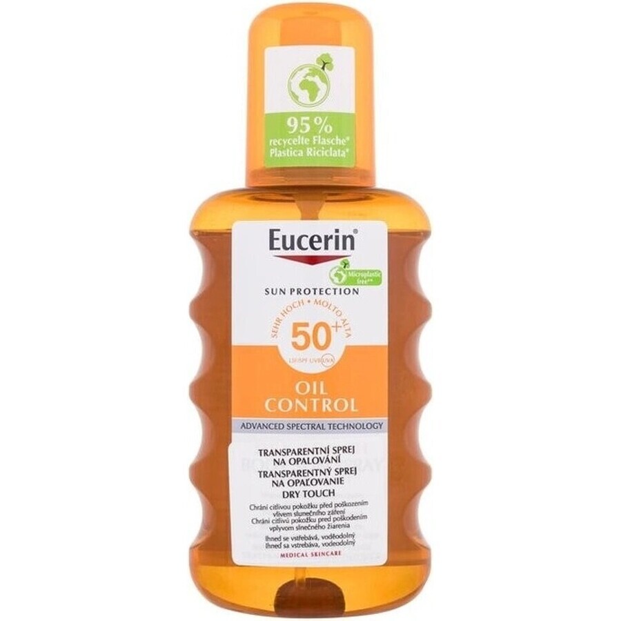 Eucerin SUN Dry Touch OIL CONTROL SPF 50+ 1×200 ml, spray transparent