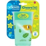 Dr. BROWN'S CHEERS CHEERS JUNGLE 300 ml 1×1, turquoise, 9m+.