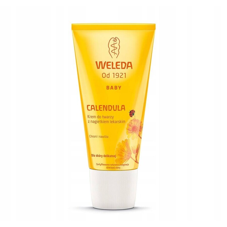 WELEDA Crema per la pelle alla calendula 1×50 ml, crema alla calendula