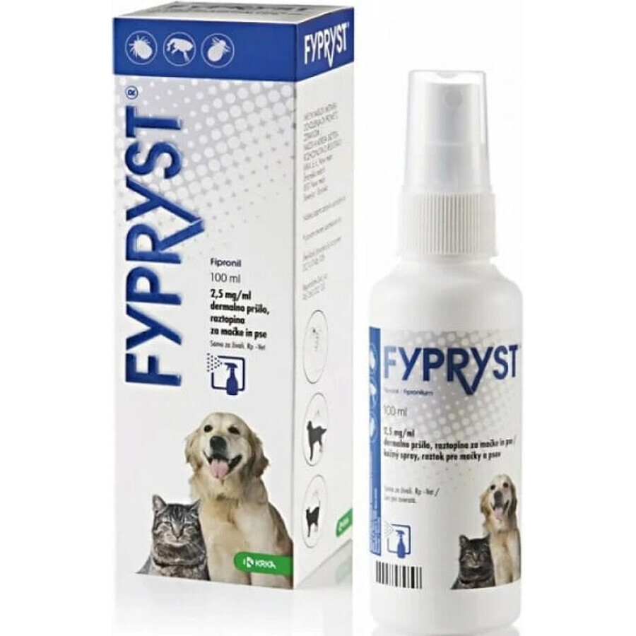 FYPRYST 2,5 mg/ml 1×100 ml, vlooienspray