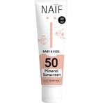 NAÏF Protezione solare SPF 50 per bambini e neonati 1×30 ml, protezione solare