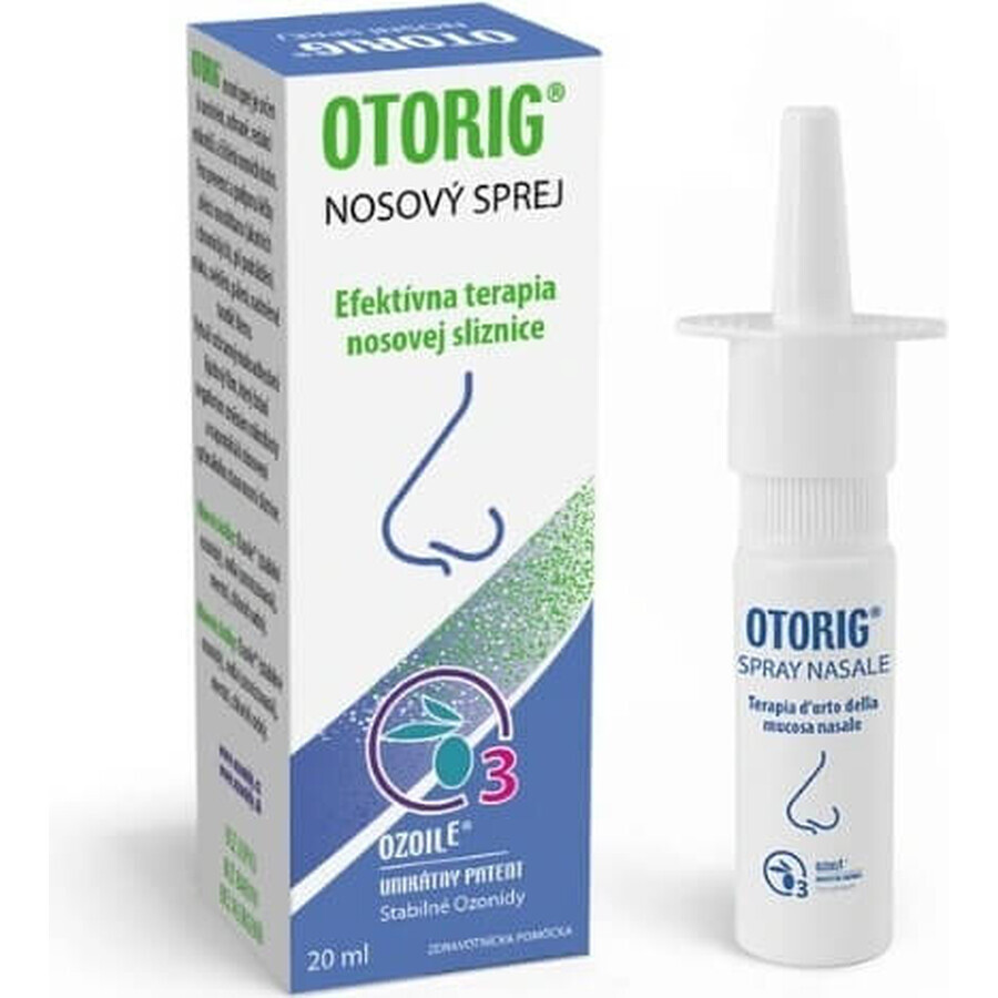 Ozonides OTORIG spray nazal 1×20 ml, spray nazal