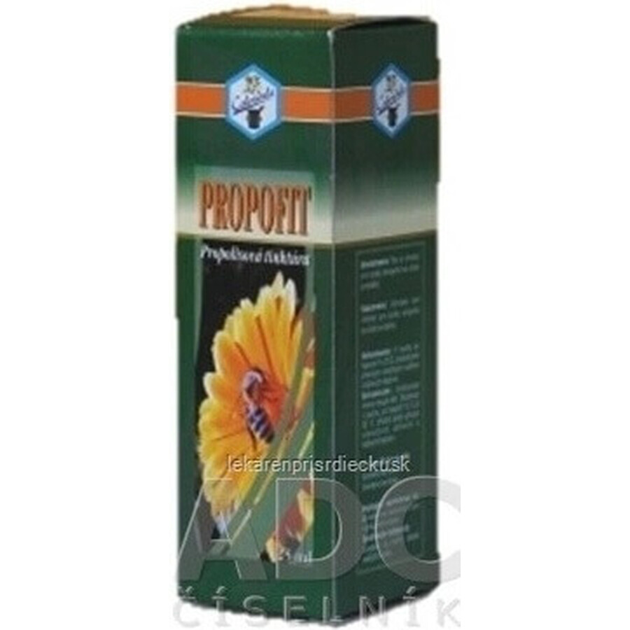 Calendula Propofit 1×25 ml, tintura de propóleo