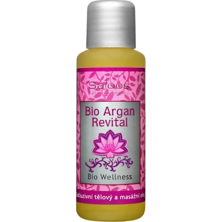SALOOS Aceite de masaje para la piel y el cuerpo ARGAN REVITAL ARGAN 1×50 ml aceite
