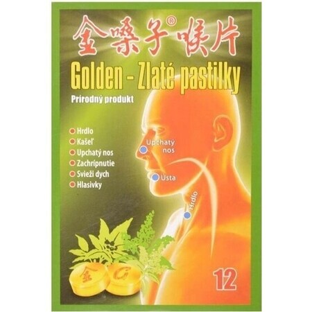 Golden Throat - Amazon 1×12 pcs, food supplement