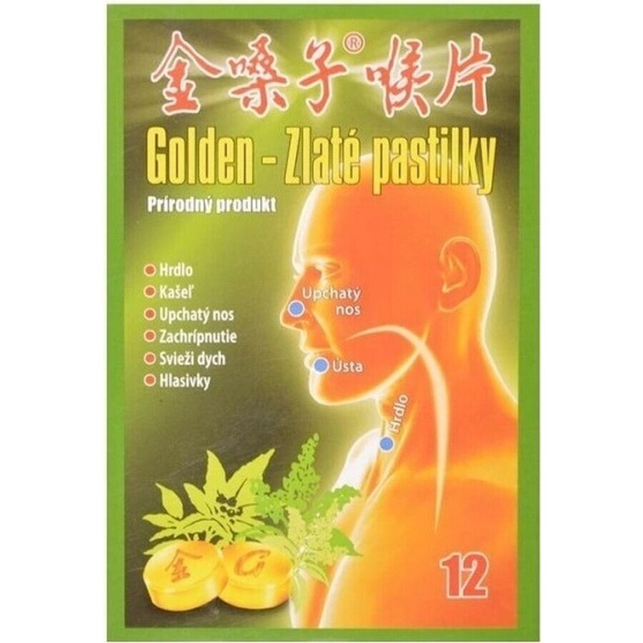 Golden Throat - Amazon 1×12 pcs, food supplement