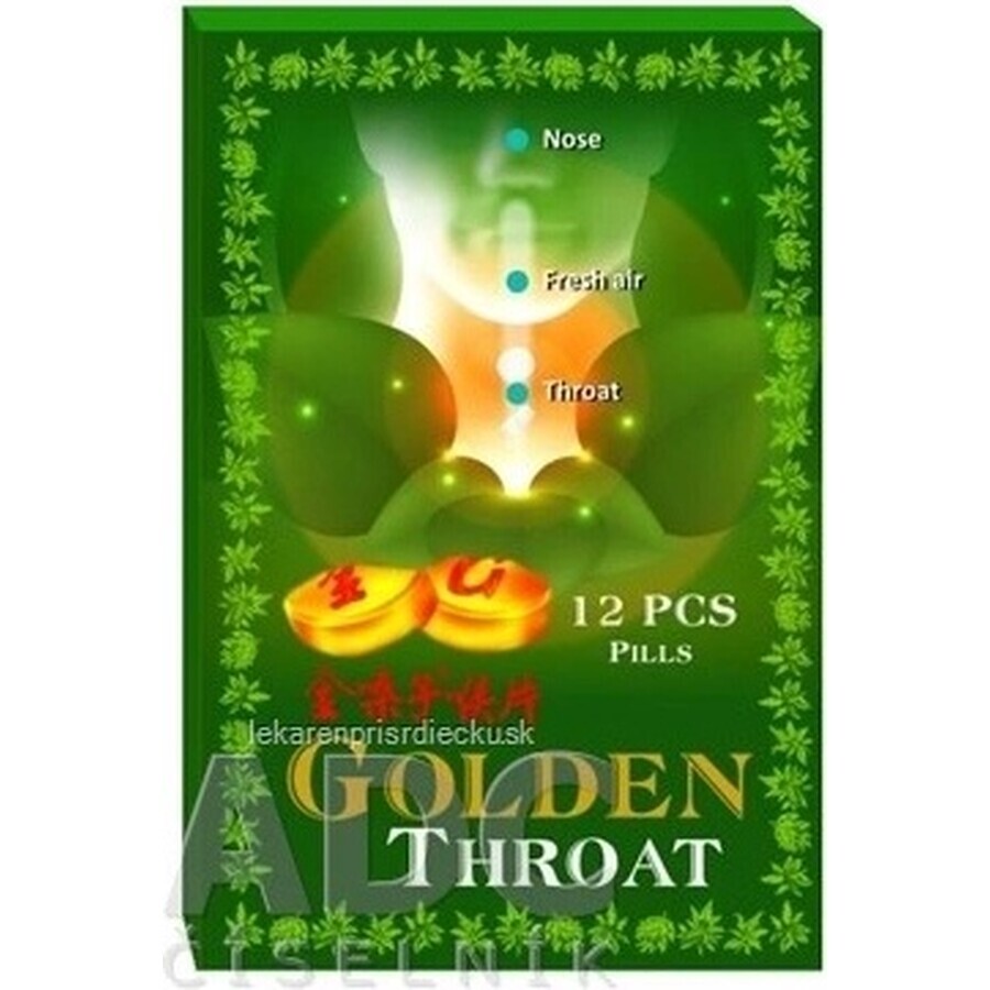 Golden Throat - Amazon 1×12 pcs, food supplement