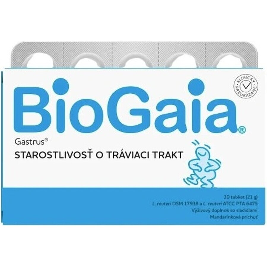 BIOGAIA GASTRUS TBL 30 1×30 tbl, food supplement