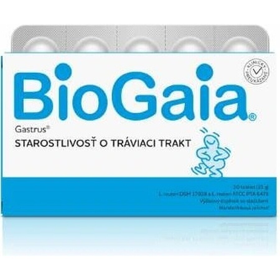 BIOGAIA GASTRUS TBL 30 1×30 tbl, food supplement