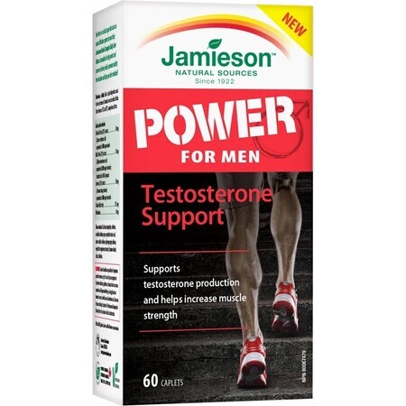 Jamieson POWER FOR MAN SUPPORT TESTOSTERONE 1×60 cps, deodorante