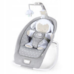 Ingenuity - Cuddle Lamb 1×1 stuk, babyschommel met vibrerende melodie, tot 18 kg