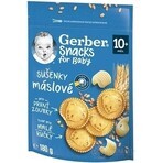 Gerber Snacks for Baby Butter Biscuits 1x180 g, biscuiți (de la 10 luni)