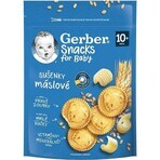 Gerber Snacks for Baby Butter Biscuits 1x180 g, biscuiți (de la 10 luni)