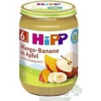 HiPP Organic Apples with Mango and Bananas 1×190 g, snack de fruits pour enfants