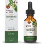 Wooden Spoon Serum for problem skin with tamanu and marula oil 30 ml 1×30ml 1×30ml, serum for problem skin