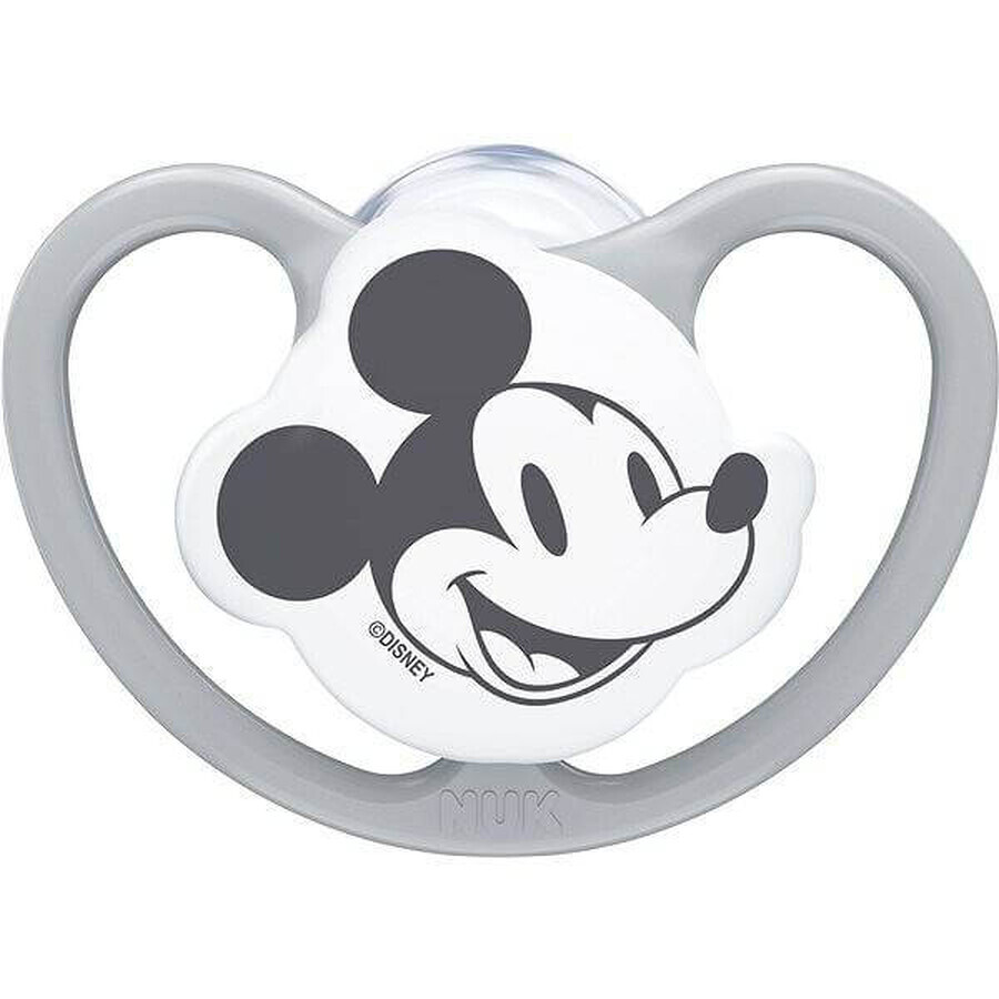 Sucette NUK Space DISNEY Mickey 0-6m. boîte 1×1pcs, sucette, 0-6m