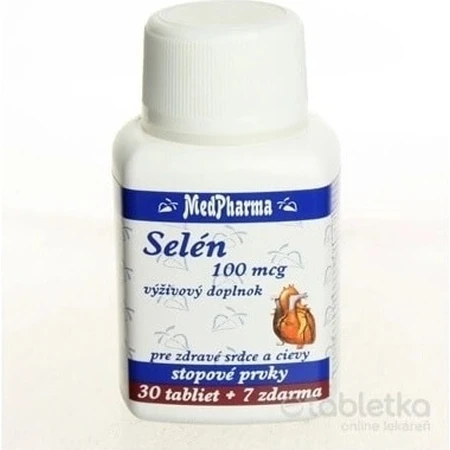 MedPharma SELEN 100 µg 1×37 tbl, sélénium