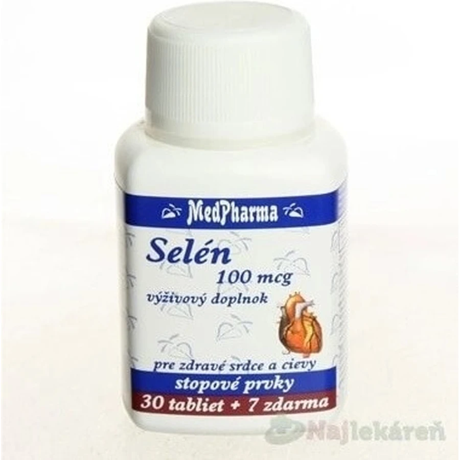 MedPharma SELEN 100 µg 1×37 tbl, sélénium