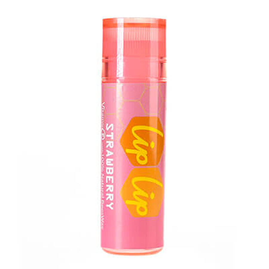 Lippenbalsem Spf 15 met aardbeiensmaak, 4.5g, Lip Lip