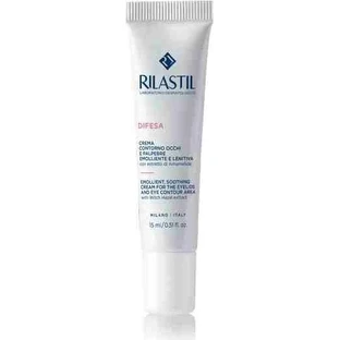 Rilastil Difesa Crema contorno de ojos emoliente y calmante para pieles reactivas 1×15 ml, crema contorno de ojos