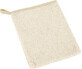 Badstof beige washandje 1&#215;1 stuk, beige badstof washandje