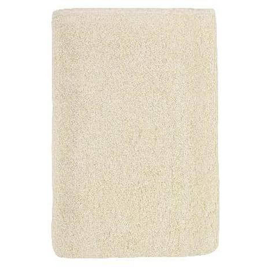 Badstof beige washandje 1×1 stuk, beige badstof washandje