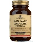 Solgar Skin, Nails & Hair Formula para piel, cabello y uñas 60 comprimidos 1×60 tbl, suplemento nutricional