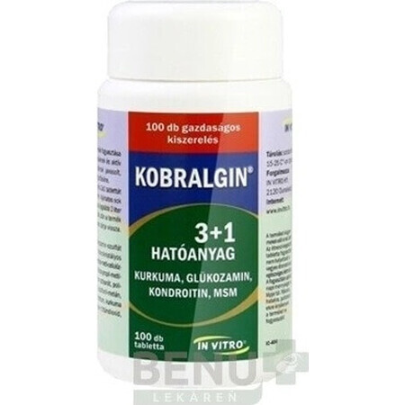 KOBRALGIN 1×100 tbl, complément alimentaire