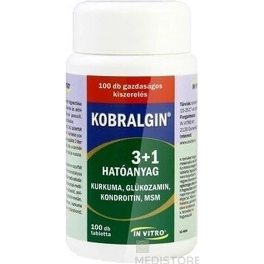 KOBRALGIN 1×100 tbl, complément alimentaire