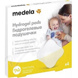 Medela hydrogelkompressen - 4 stuks 1×4 stuks, hydrogelkompressen