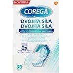 COREGA Double Strength 1x36 pcs, tablets for cleaning dentures