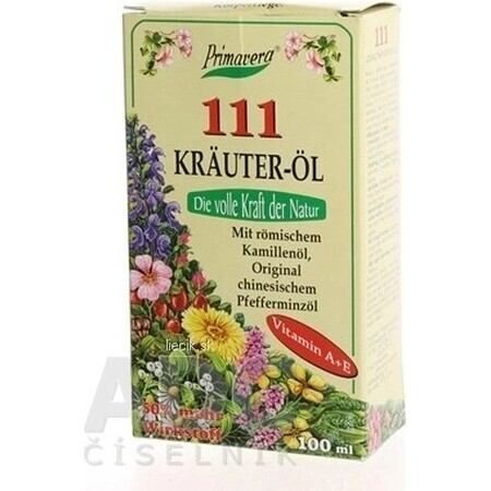 PRIMAVERA 111 KRÄUTER-ÖL 1×100 ml, olio vegetale