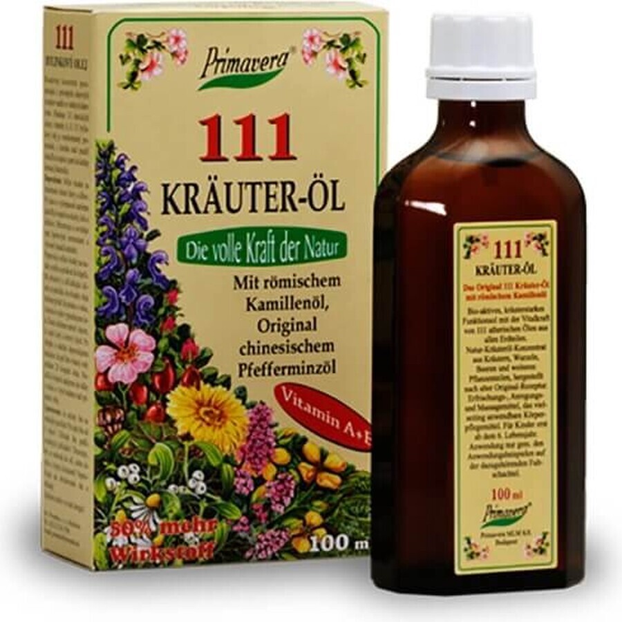 PRIMAVERA 111 KRÄUTER-ÖL 1×100 ml, olio vegetale